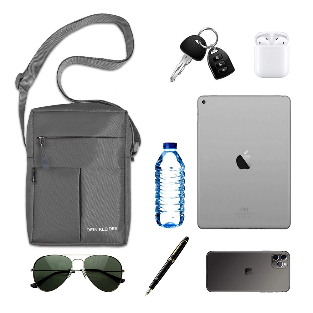 Cross Body Sling Bag Grey
