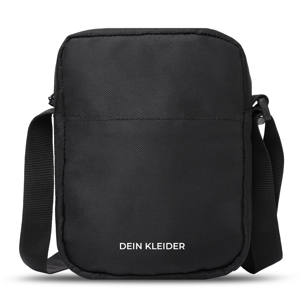 Mini Street crossbody messenger travel Sling Bag Black