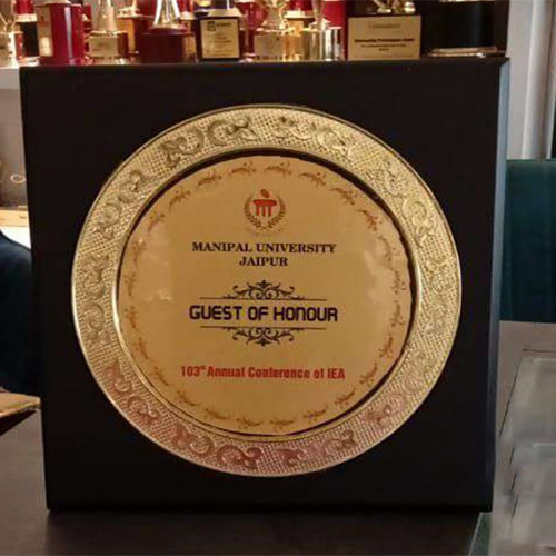 University Award Exquisite Look Wooden Trophy