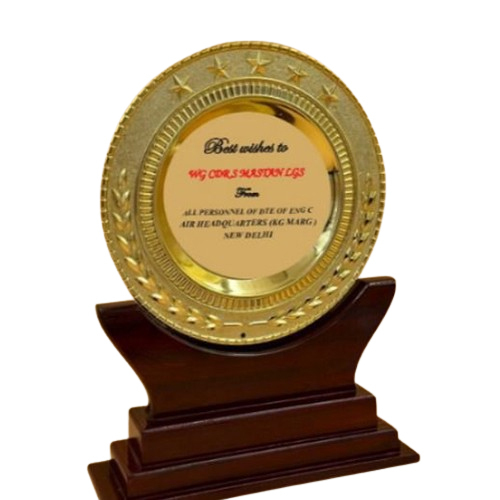 Promotional Award Trophy - Shape: Round