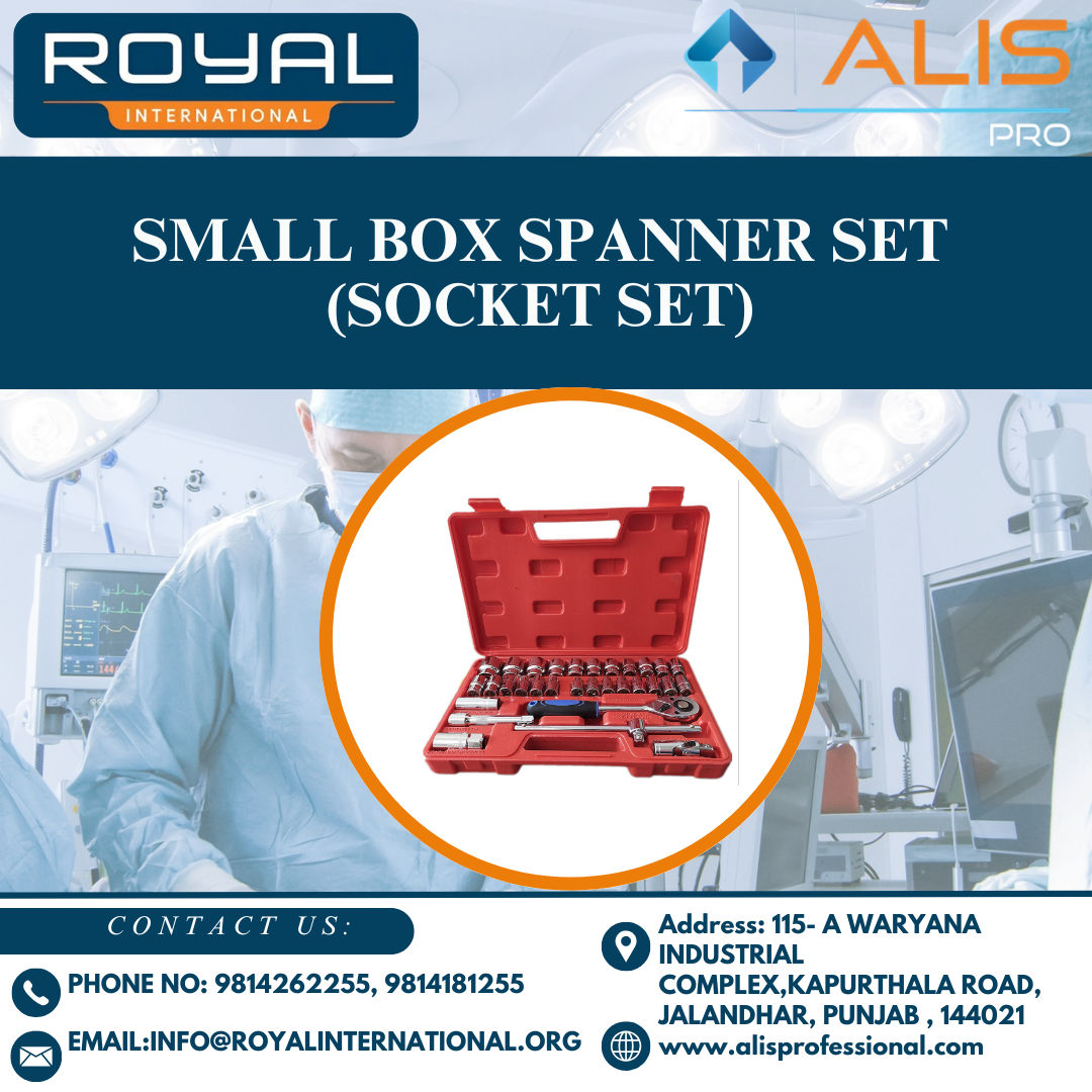 Small Box Spanner Set (Socket Set)