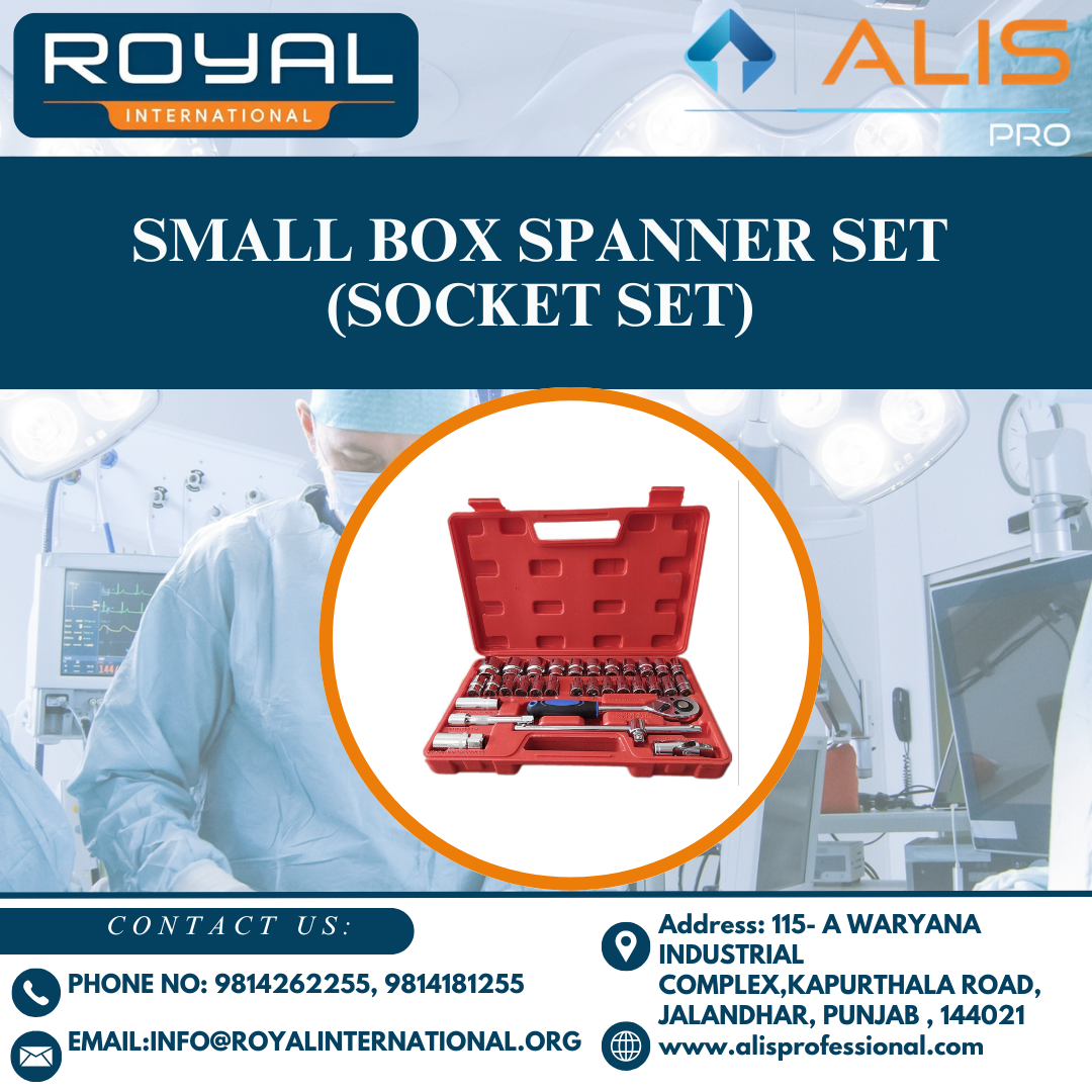 Small Box Spanner Set (Socket Set)