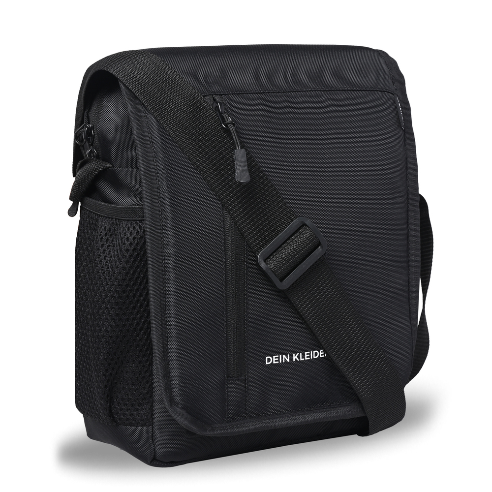 Nylon Flapover Sling Cross Body One Side Shoulder Bag