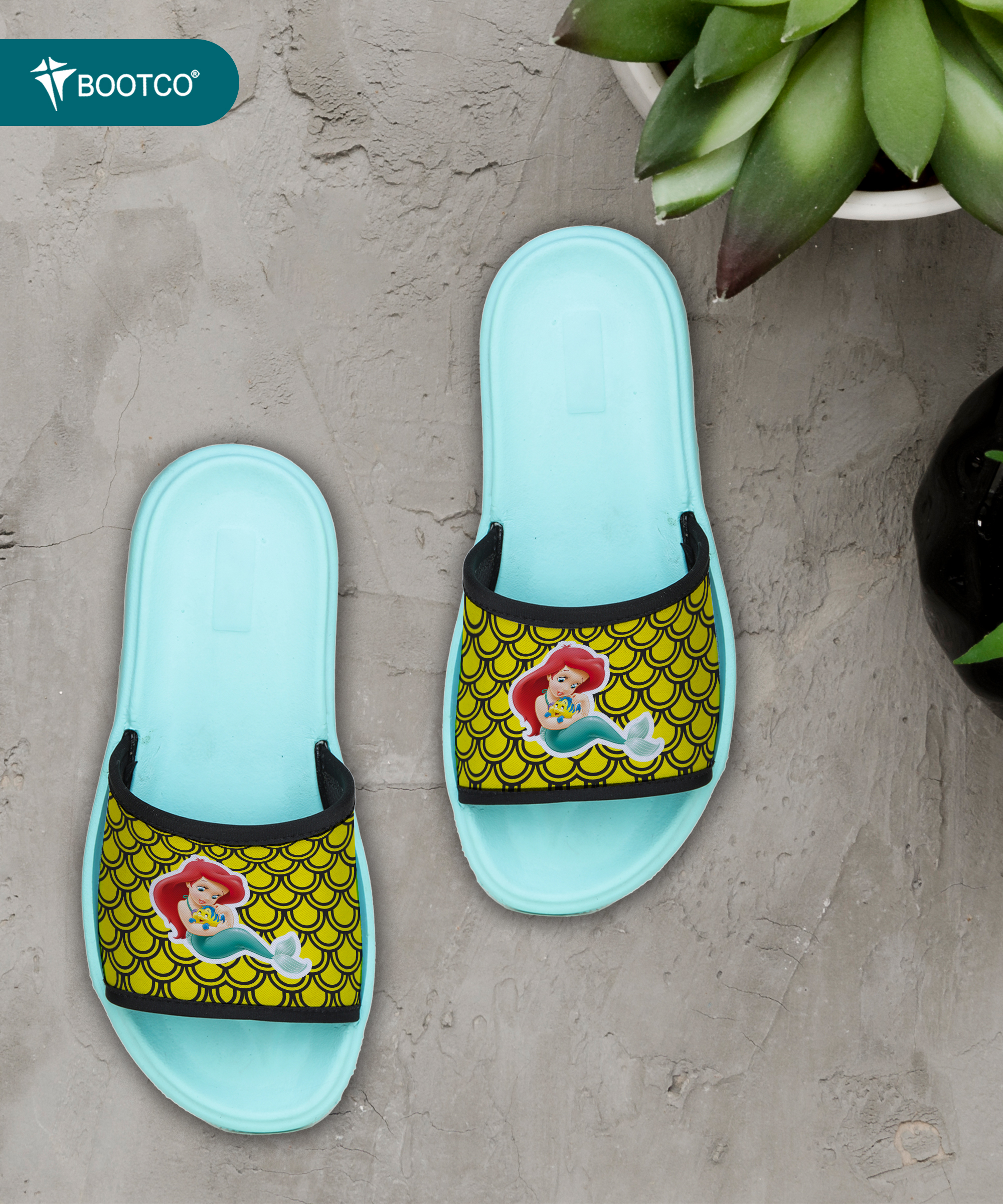 Ladies Printed Flip Flop Slippers