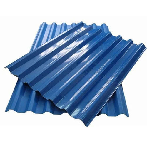 Colour Coated Roofing Sheet - Color: Blue