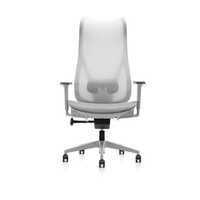 Mesh Executive Chair - One-piece Standard Design | Durable, Easy-to-clean, Polished Finishing, Available In Various Sizes, White Color