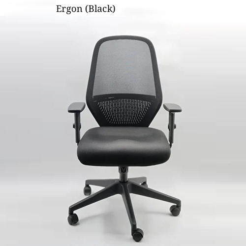 Ergon Black Executive Chair - Application: Office