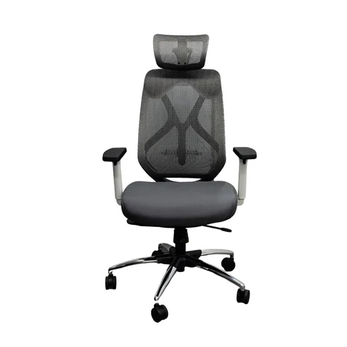 Chrome Base Executive Office Chair - Color: Black