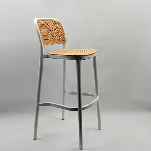 Brown Plastic Bar Chair - Design: Standard