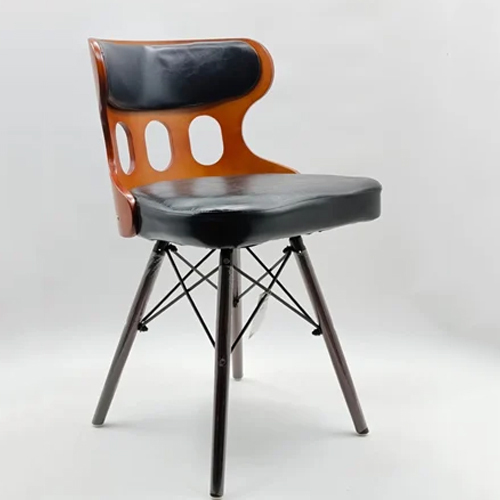 Black Wooden Cafeteria Chairs - Design: Standard