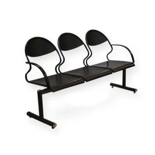 3 Seater Iron Waiting Chair - Application: Office