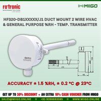 HF320-DB1XXXXX/J1 DUCT mount 2 wire hvac & general purpose %rh - temp. transmitter