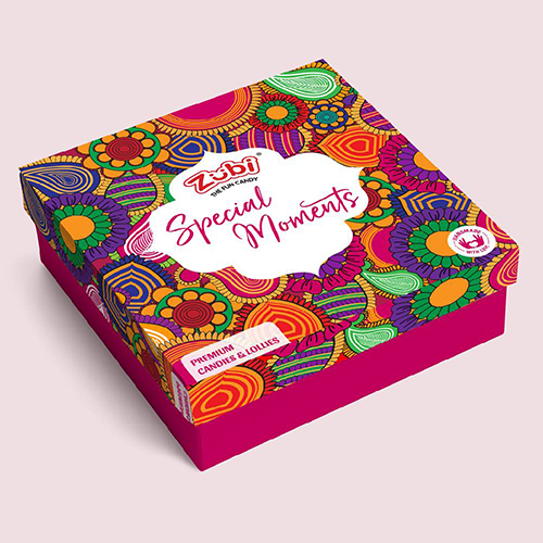 Sweet Boxes - High-quality Paper, Customised Sizes Available, Glossy Lamination Surface, Ideal For Chocolates, Cookies & Candies