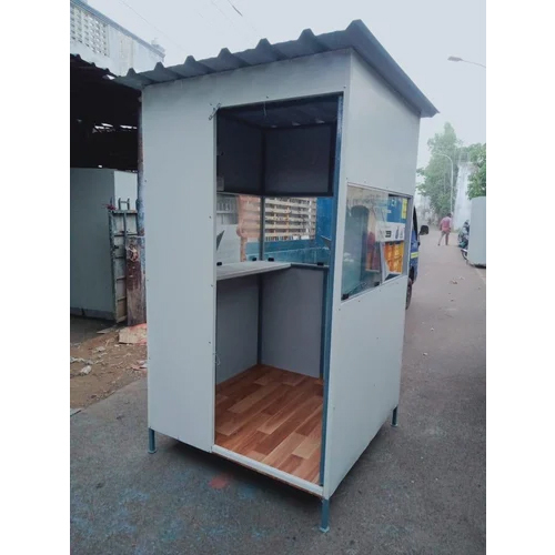 8.5 Feet Ms Security Cabin - Color: Gray