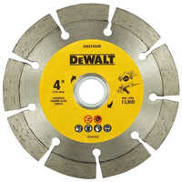 Dw47404 Dewalt Marble Blade - Mild Steel, 4 Inch Diameter, Silver Color - Circular Blade For Precision Stone Cutting