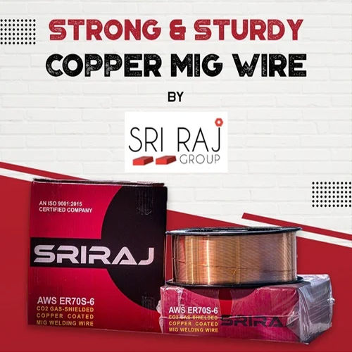 Sri Raj Copper Mig Wire - Color: Golden