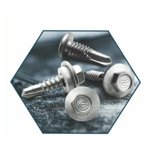 Corroshield Self Drilling Screw - Color: Silver