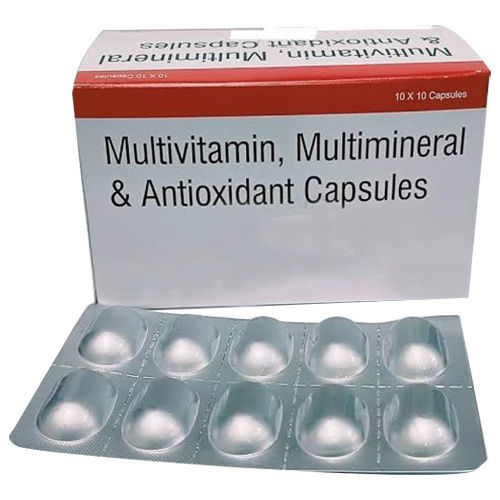 Multivitamin Multimineral And Antioxident Capsule - Drug Type: General Medicines