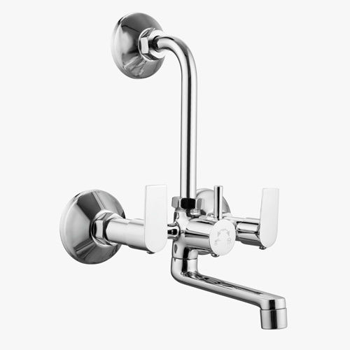 Alva Wall Mixer Telephonic - Color: Steel Grey