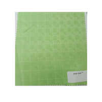 Step Box Cotton Fabric - 35-36 Inch Width, Green Color | Casual Style, Washable, Suitable For All Seasons