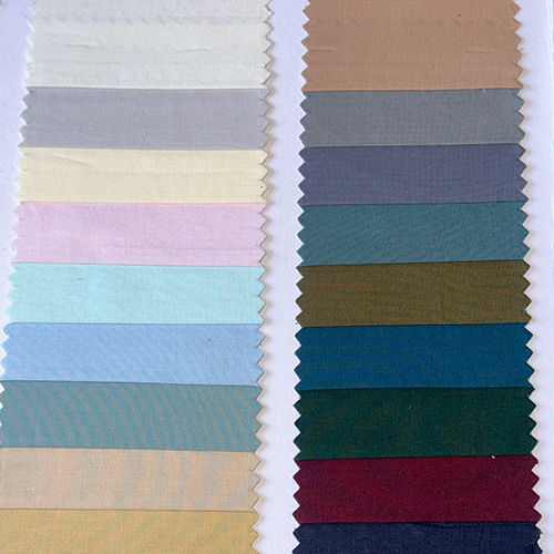 100% Cotton Poplin Mafatlal Fabric - Color: Multicolor