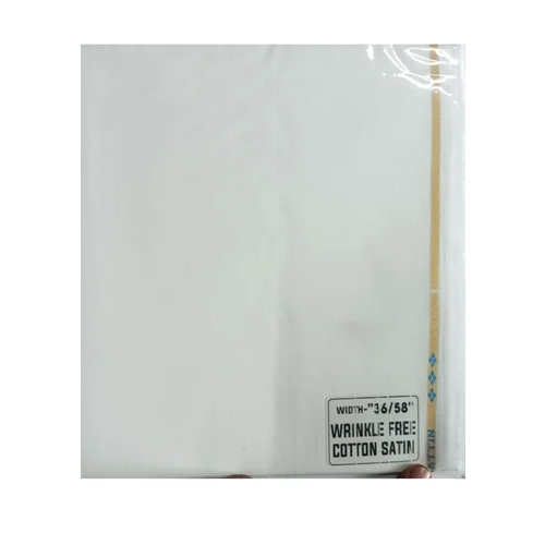 Wrinkle Free Pure Cotton Fabric