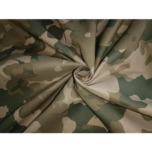 Camouflage Printed Fabrics - Color: Multicolor