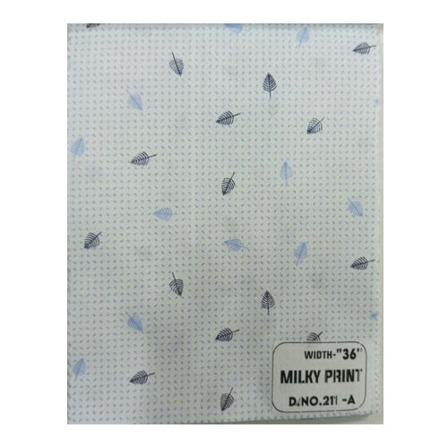 Milky Print Cotton Fabric - Color: Multicolor