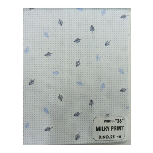 Milky Print Cotton Fabric