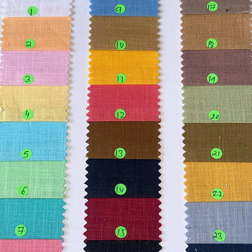 100% Cotton Romiyo Linen Fabric