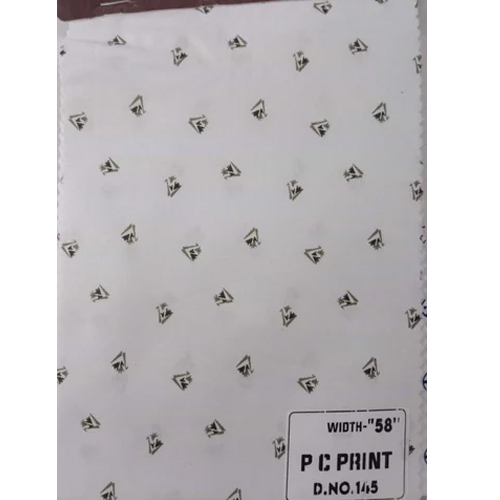 D No 145 Pc Print Fabric - Attributes: Washable