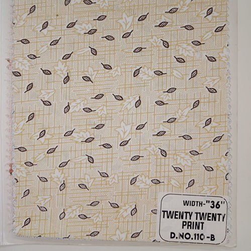 Twenty Twenty Print Fabric - Attributes: Washable