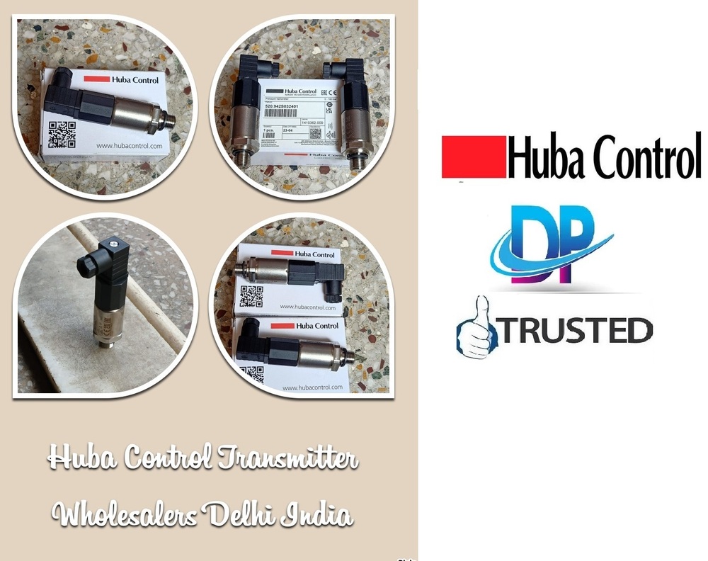 HUBA CONTROL Pressure Transmitter Part No 520.941S032401 Range 0-100 Bar From Neyveli Thermal Power Station - Ponneri Industrial Area Tamil Nadu India