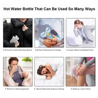 Doremon small Hot Water Bag with Cover for Pain Reliefs