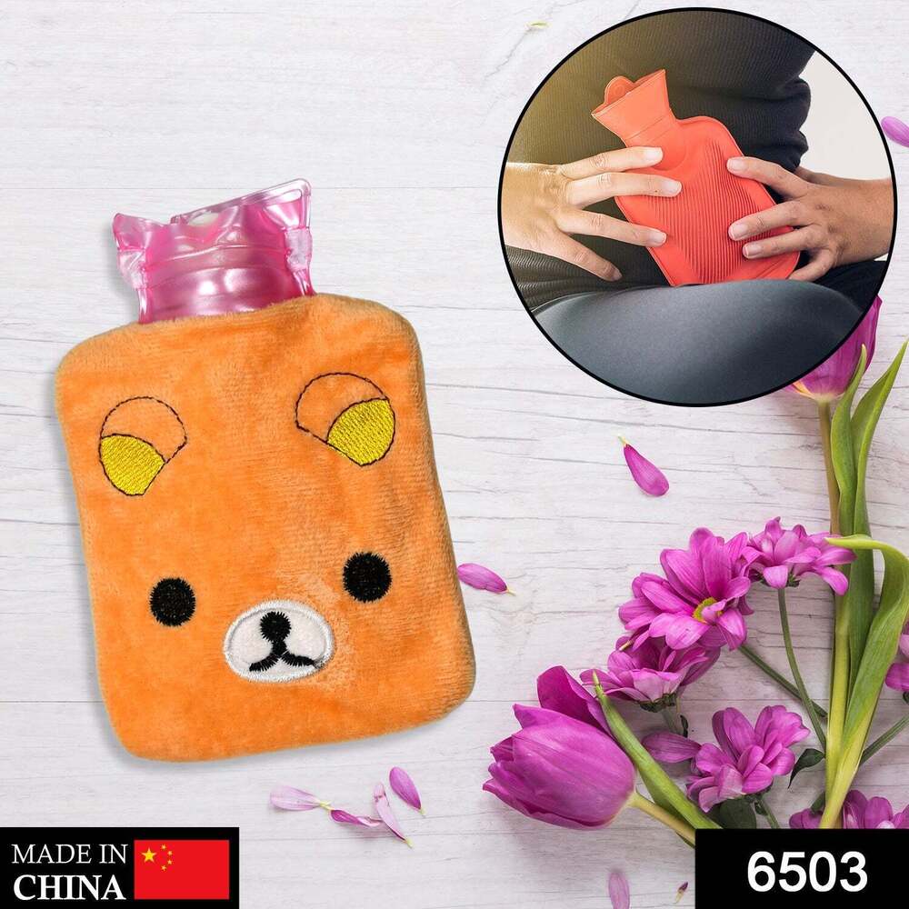 Orange Panda Hot Water Bottle For Pain Reliefs