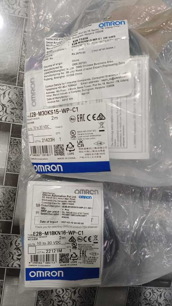 OMRON PROXIMITY SENSOR, E2B-M30KS15-WP-C1