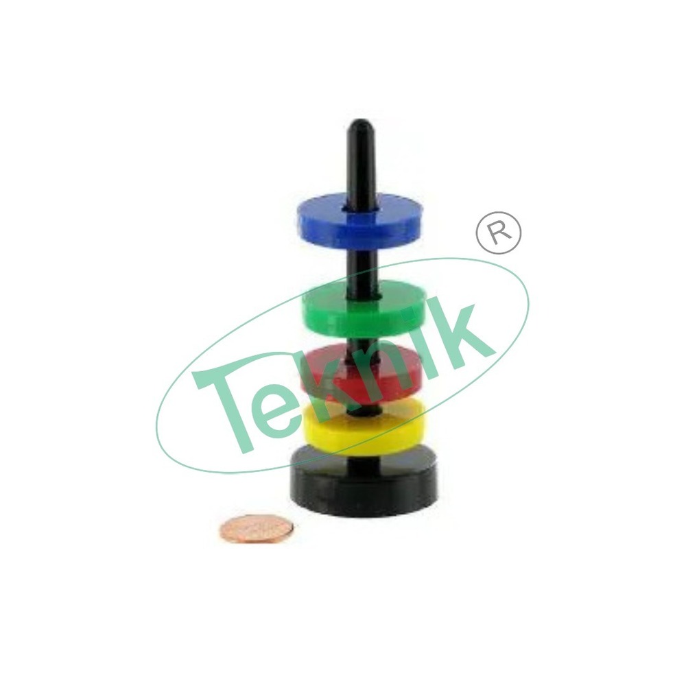 Magnetic Support - Neodymium Magnetic Base 43 Mm, 3 Mm Transverse Pin For Fixed/rotating Accessories | Multi-purpose For Center Of Gravity Study
