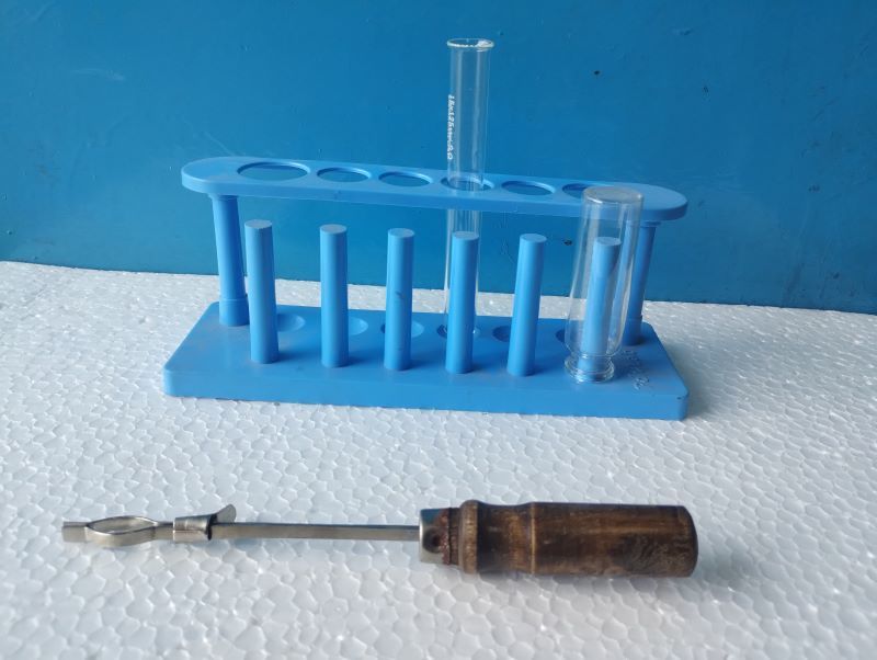 Test Tube with Stand and Holder