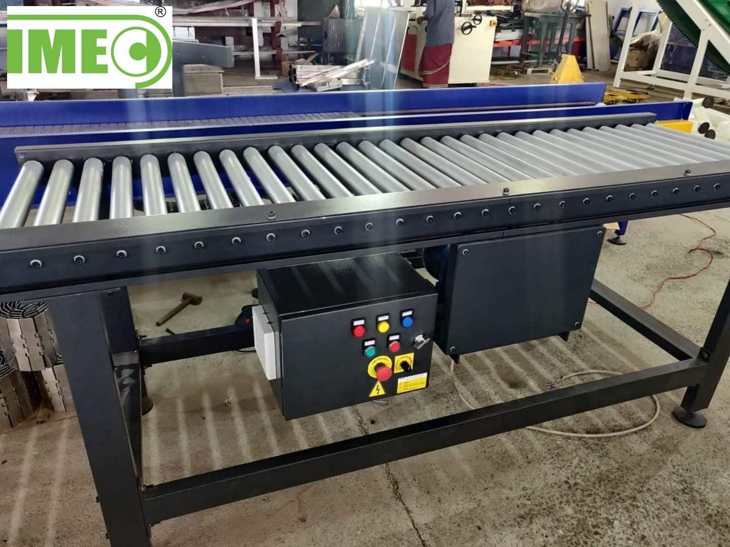 Powered Roller Conveyor - Length: 1-10 Foot (Ft)