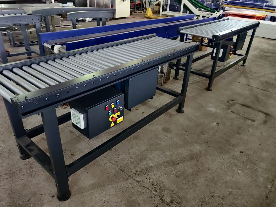 Powered Roller Conveyor - Length: 1-10 Foot (Ft)