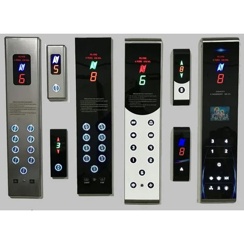 Elevator Car Operating Panel Mirror Finishing Lop Cop