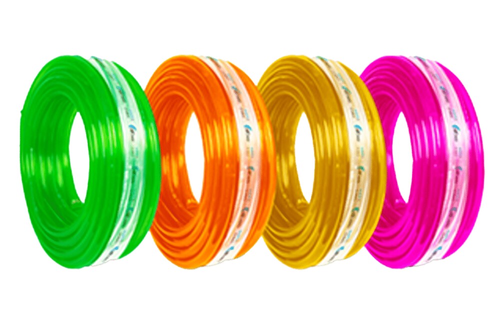 ZEBRA/DUAL COLOUR PVC बागवानी नली