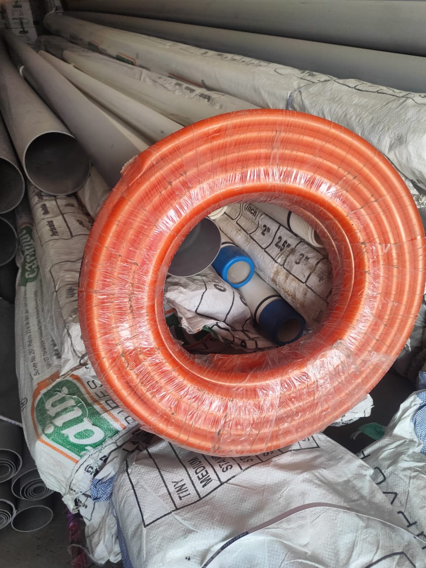 Zebra/dual Colour Pvc Garden Pipe