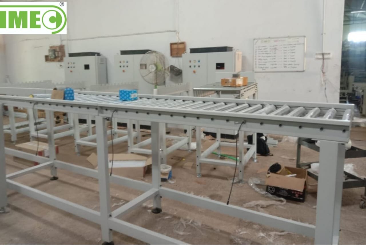 Chain Driven Live Roller Conveyor - Length: 1-20