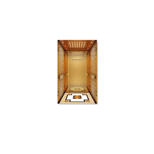 Ss202 Elevator Cabin - Color: Golden