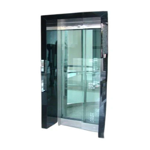 Ss202 Glass Elevator Door - Color: Silver