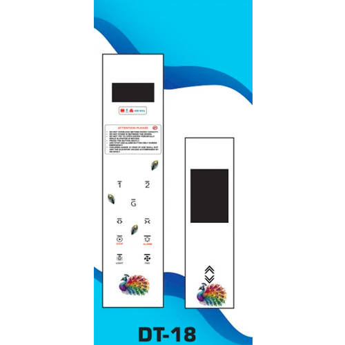 Dt-18 Elevator Touch Cop Lop With Push Button - Color: White