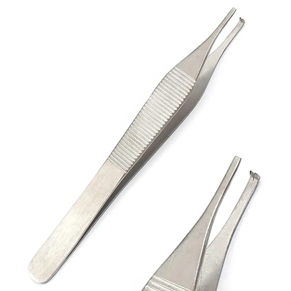 DISSECTING FORCEPS POINTED BLUNT TOOTH