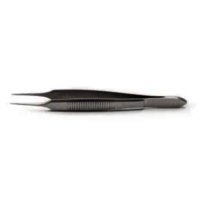 Forceps Nm Micro - Stainless Steel, 0.5mm Tc Coated Straight Tips | Serrated Tips For Fine Precision In Microsurgery And Soft Tissue Manipulation