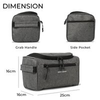 Toiletry Organizer Hanging Dopp Kit for Men
